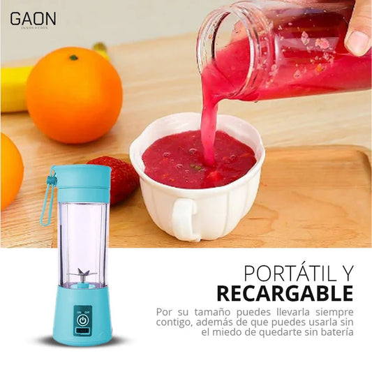 Batidora Portátil 380ml + Envío Gratis 🎁 Salud para llevar