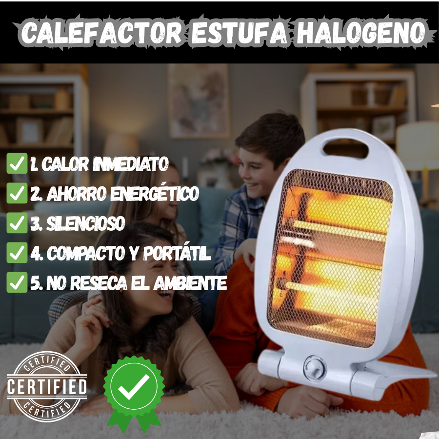 ❄️➡️🔥 ¡Despídete del Frío! Elige tu Estufa Halógena con 💸 Envío GRATIS incluido