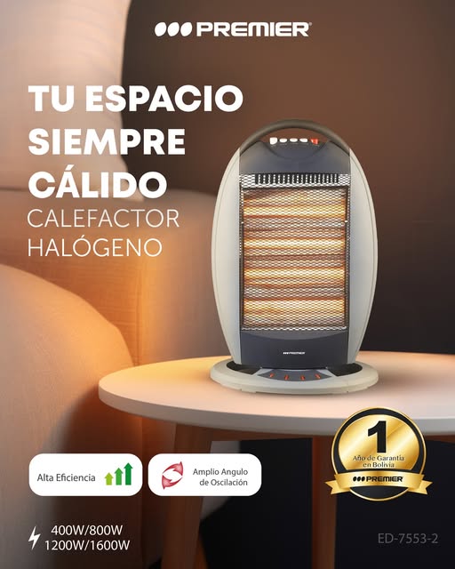 ❄️➡️🔥 ¡Despídete del Frío! Elige tu Estufa Halógena con 💸 Envío GRATIS incluido