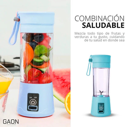 Batidora Portátil 380ml + Envío Gratis 🎁 Salud para llevar